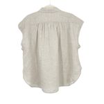 J.Crew New Capitaine shirt Baird McNutt Irish linen Flax Medium NWT Quiet Luxury Photo 7