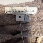 Young Fabulous and Broke Soft Terry Pullover Hoodie size S Small NWT Tan Photo 4