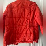 Lands' End Orange Puffer Coat Photo 7
