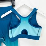 Omani Turquoise Moment Blue Sports Bra Small S Photo 3