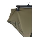 Everlane  Olive Green‎ The High Rise Hipster Bikini Bottom Size L Photo 4
