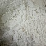 Anthropologie Wool Alpaca Blend Knitted & Knotted Felted Lace Ivory Cream Top Photo 6