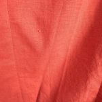 Susan Graver  1X Coral Linen Blend Eyelet Button Jacket Boho Cottagecore Romantic Photo 6