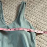 All In Motion Target  flex padded sporty slate blue v neck crop tank top XL​ Photo 8