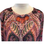 Loft Paisley Long Sleeved Blouse Photo 1