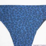 NEW Acacia Mateo bikini bottom‎ leopard animal print blue Amur, M Blue Size M Photo 14