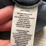 Beach Lunch Lounge Women's Denim Shift Dress Bell Ruffle Sleeve Photo 4