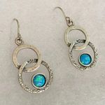 Sterling Silver DIDAE  925 Opal Drop Earrings Photo 5