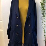 SheIn New Plus Double Breasted Pleated Hem Blazer Dress Photo 6