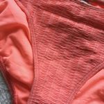 Lucky Brand Coral Orange Pink Sucker For Pretty Beach Summer Hipster Bikini Bottom Photo 4