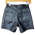 Wilfred Aritzia Shorts Size 0 Womens  Effortless Vegan Leather High Waist Grunge Photo 2