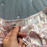 Elodie  Floral Print Shirred Waist Cotton Sun Dress In Pink Floral Size Medium Photo 8