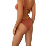 NEW People x Kya Stella praslin reversible bikini bottom, size M Brown Size M Photo 1