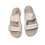 Sorel  Women's White Slide Sandals, size 11 Photo 1
