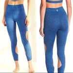 Free People  Movement Dark Blue Black Halo Leggings Size XS X-Small EUC #7941 Photo 1