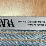 ZARA Denim Strapless Top Photo 2