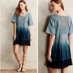 Holding Horses Anthropologie  Ombré Floral Lace Mini Dress Size M Photo 1