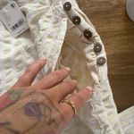 Free People Free-est Tulip Crop Pants In Ivory Size Medium Photo 8