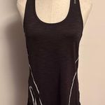 Reebok Black Sleeveless Fitted Tank Top Photo 0