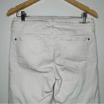 Pilcro and the Letterpress  Anthropologie White Stet Cropped Jeans Size 29 Photo 6
