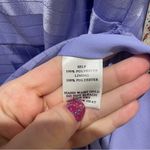 Rose Velvet Tiered Ruffle Maxi Dress Lavender Size Large Purple Photo 6