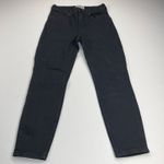 Everlane  High Rise Black Ankle Jeans Stretch Five Pocket 26" Inseam Size 28 Photo 12