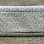 Michael Kors  Trisha Large Triple Gusset Logo Shoulder Bag (vanilla,multi) Photo 1