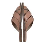 Madewell  The Boardwalk Sandals Woven Leather Slides Antique Coral Tan 7 Photo 3