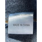 NEW Billy J Raz Blue Denim Collared Short Sleeve Button Down Mini Shirt Dress 14 Photo 4