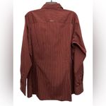 Ariat Women’s Kirby Stretch Fired Brick Pinstripe Button Down Shirt Size 1X NWT Photo 2