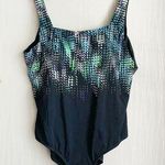 Swimsuits For All Women's Plus Size Chlorine Resistant One Piece Swimsuit Black Photo 0