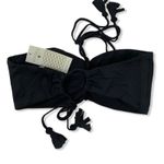 Eberjay Eberjey Sacred Stitch Bandeau Bikini Top Black New With Tags‎ Large Photo 3