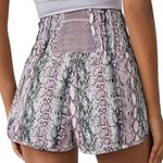 Free People Movement NWT The Way Home Anaconda Venom Combo Snakeskin Shorts Photo 2