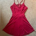 Sun Dress, Mini Red Lace V Photo 6