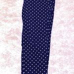 Loft  Marisa skinny black and white dot pants. Cotton/spandex. Size 6P. Photo 2
