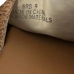 Hey Girl by Corkys BRB Natural Raffia Platform Slide Sandals Brown Size 9 Tan Photo 12