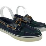 Sperry  Top Sider Blue Green Tartan Plaid Boat Shoe Women's size 10 Photo 0