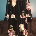 B Famous #USA Off the Shoulder Romper, Small Black Photo 0