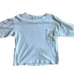 Oscar de la Renta Vintage  Expressions Short Sleeve Cropped Tee  Photo 0