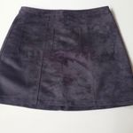 Old Navy Suede Gray Skirt Photo 1