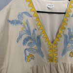 Chic Soul Embroidered Boho Babydoll Mini Dress Women's Plus Size 2X V-Neck Photo 2