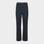 Aritzia Babaton New Agency Mirror Crepe Navy Pants 4 Photo 3