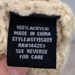 Moon & Madison Beige Cropped Knit Sweater Sz M Photo 5