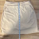 ACEGOLFS High Waist Skort UPF50+ Basic 19” Size Medium NWT Tan Photo 8