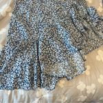 Ralph Lauren Polo  Blue Floral High Low Skirt Photo 2