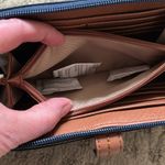 The SAK Navy Blue Wallet /Crossbody Purse Photo 5