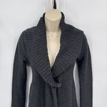 Vince Cardigan Sweater Womens Small Gray Alpaca Wool Cashmere Shawl Collar Photo 1