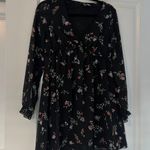 H&M Vneck Floral Mini Dress Photo 1