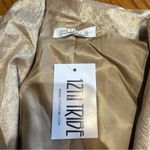 12th Tribe Waldorf Gold Shimmer Blazer Size Medium NWT Photo 1