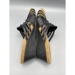 Minnetonka  Black Strappy Wedge Slip On Sandals Womens‎ 8 Photo 5